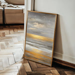 Abstract 2076 Canvas Art 60 x 40 cm / Black