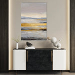 Abstract 2077 Canvas Art 60 x 40 cm / Black
