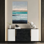 Abstract 2078 Canvas Art 60 x 40 cm / Black