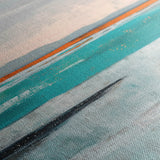 Abstract 2078 Canvas Art 60 x 40 cm / Black