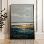 Abstract 2079 Canvas Art 60 x 40 cm / Black