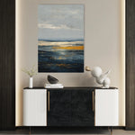 Abstract 2079 Canvas Art 60 x 40 cm / Black