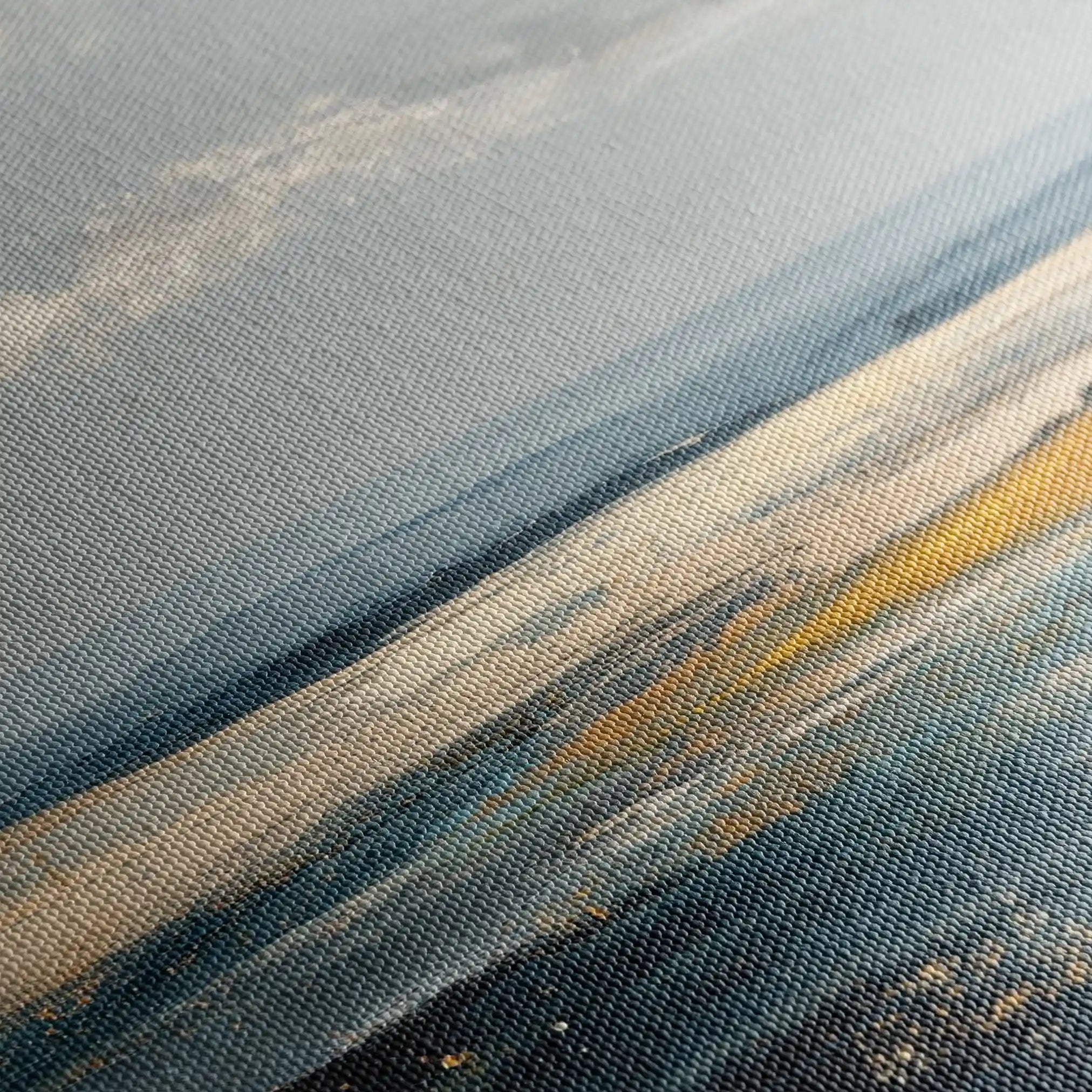 Abstract 2079 Canvas Art 60 x 40 cm / Black