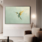 Animals 208 Canvas Art 60 x 40 cm / Black