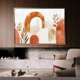 Boho 208 Canvas Art 60 x 40 cm / Black