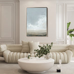 Abstract 2080 Canvas Art 60 x 40 cm / Black