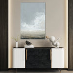 Abstract 2080 Canvas Art 60 x 40 cm / Black