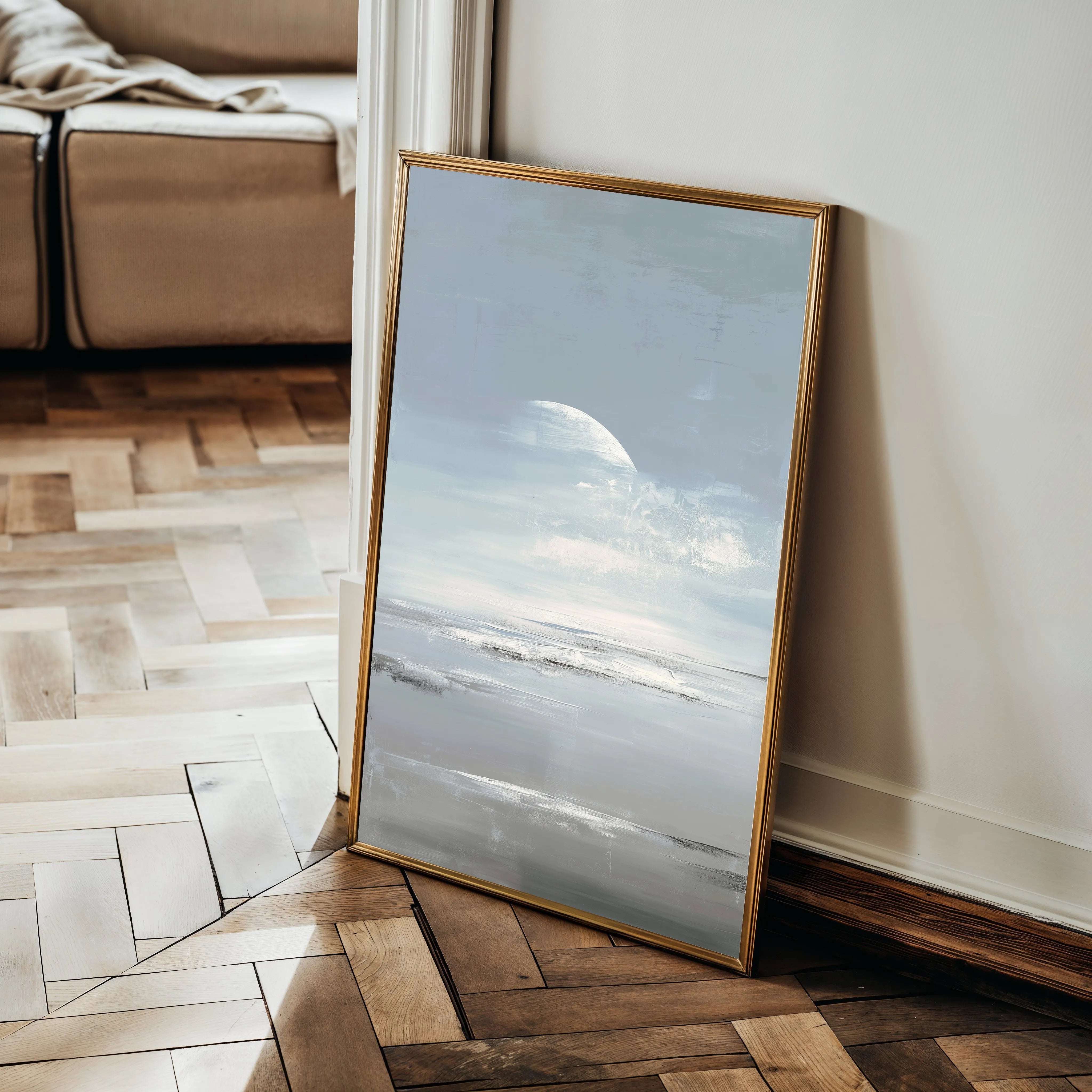 Abstract 2082 Canvas Art 60 x 40 cm / Black