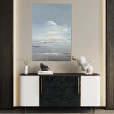 Abstract 2082 Canvas Art 60 x 40 cm / Black