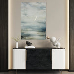 Abstract 2083 Canvas Art 60 x 40 cm / Black