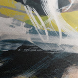 Abstract 2087 Canvas Art 60 x 40 cm / Black