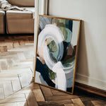 Abstract 2088 Canvas Art 60 x 40 cm / Black