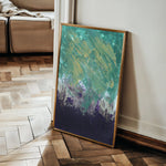 Abstract 209 Canvas Art 60 x 40 cm / Black