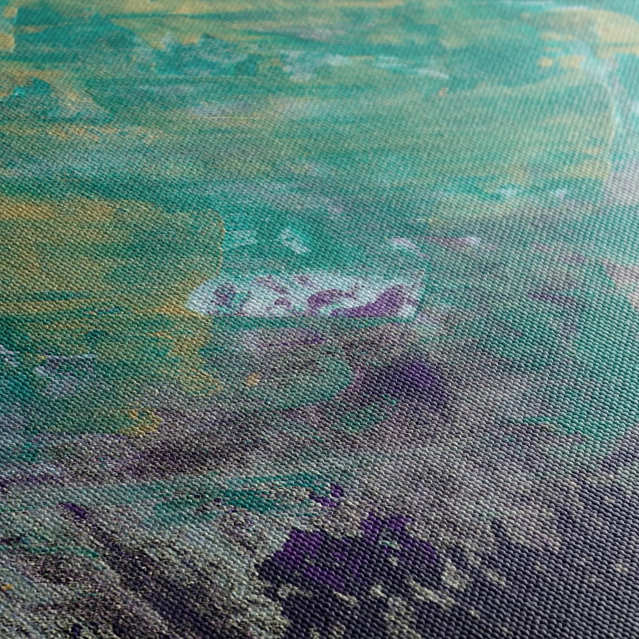 Abstract 209 Canvas Art 60 x 40 cm / Black