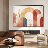 Boho 209 Canvas Art 60 x 40 cm / Black