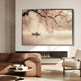 Landscape 209 Canvas Art 60 x 40 cm / Black