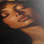 Portrait 209 Canvas Art 60 x 40 cm / Black