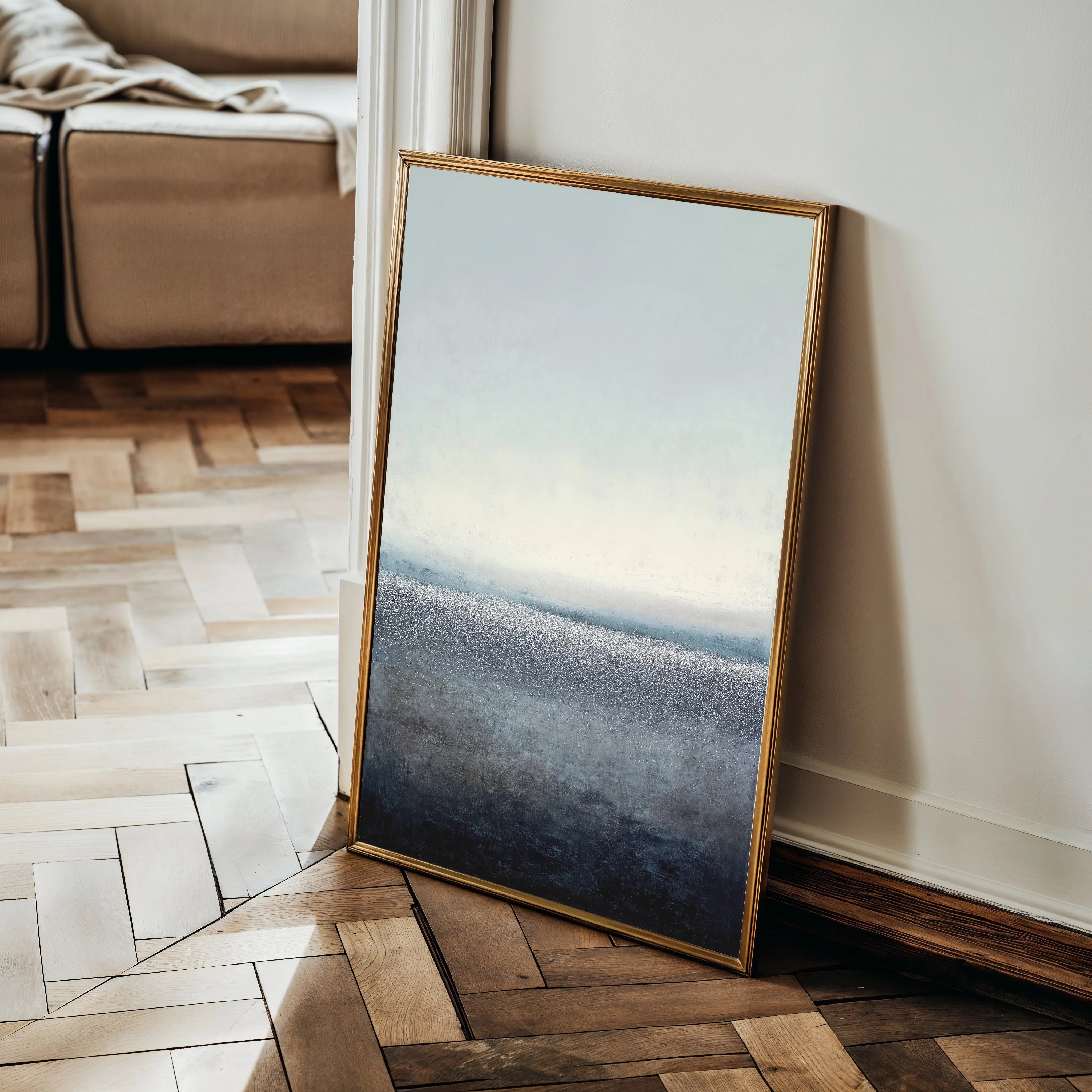 Abstract 2092 Canvas Art 60 x 40 cm / Black