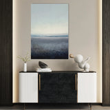 Abstract 2092 Canvas Art 60 x 40 cm / Black