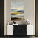 Abstract 2099 Canvas Art 60 x 40 cm / Black