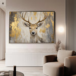 Animals 210 Canvas Art 60 x 40 cm / Black