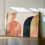 Boho 210 Canvas Art 60 x 40 cm / Black