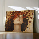 Portrait 210 Canvas Art 60 x 40 cm / Black