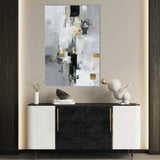 Abstract 2101 Canvas Art 60 x 40 cm / Black