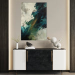 Abstract 2106 Canvas Art 60 x 40 cm / Black