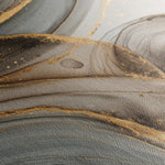 Abstract 2109 Canvas Art 60 x 40 cm / Black