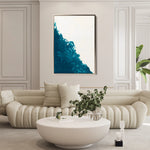 Abstract 211 Canvas Art 60 x 40 cm / Black