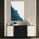Abstract 211 Canvas Art 60 x 40 cm / Black