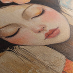 Portrait 211 Canvas Art 60 x 40 cm / Black