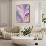 Abstract 2111 Canvas Art 60 x 40 cm / Black
