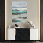 Abstract 2113 Canvas Art 60 x 40 cm / Black