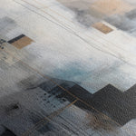 Abstract 2114 Canvas Art 60 x 40 cm / Black