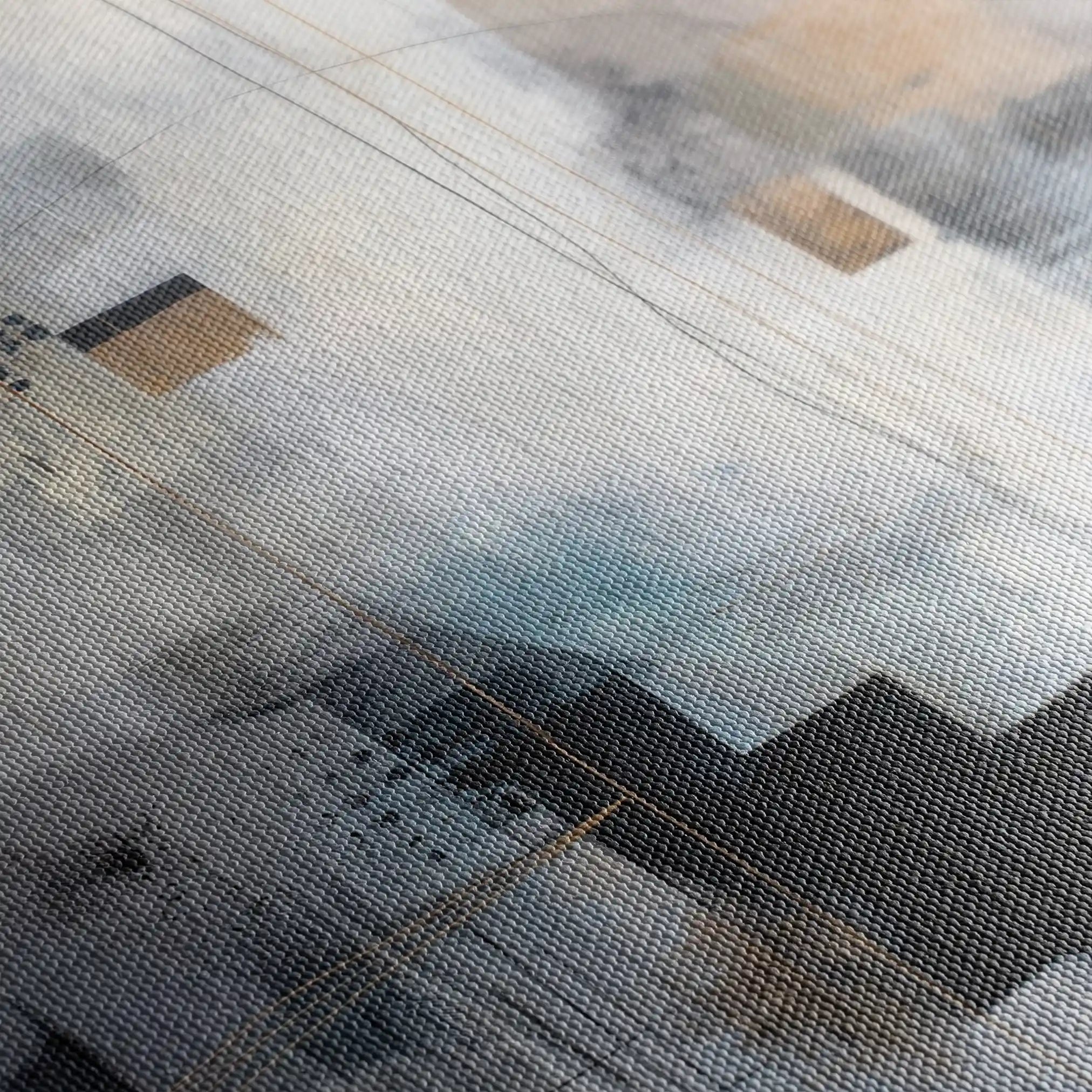 Abstract 2114 Canvas Art 60 x 40 cm / Black