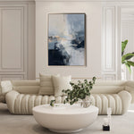Abstract 2115 Canvas Art 60 x 40 cm / Black