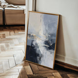 Abstract 2115 Canvas Art 60 x 40 cm / Black