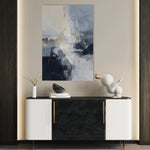 Abstract 2115 Canvas Art 60 x 40 cm / Black