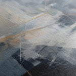 Abstract 2115 Canvas Art 60 x 40 cm / Black