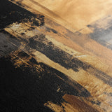 Abstract 2116 Canvas Art 60 x 40 cm / Black