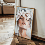 Portrait 212 Canvas Art 60 x 40 cm / Black