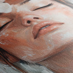Portrait 212 Canvas Art 60 x 40 cm / Black