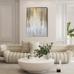 Abstract 2121 Canvas Art 60 x 40 cm / Black