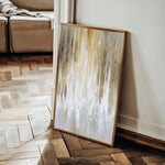 Abstract 2121 Canvas Art 60 x 40 cm / Black