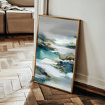 Abstract 2122 Canvas Art 60 x 40 cm / Black