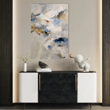 Abstract 2123 Canvas Art 60 x 40 cm / Black
