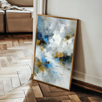 Abstract 2124 Canvas Art 60 x 40 cm / Black