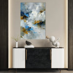 Abstract 2124 Canvas Art 60 x 40 cm / Black